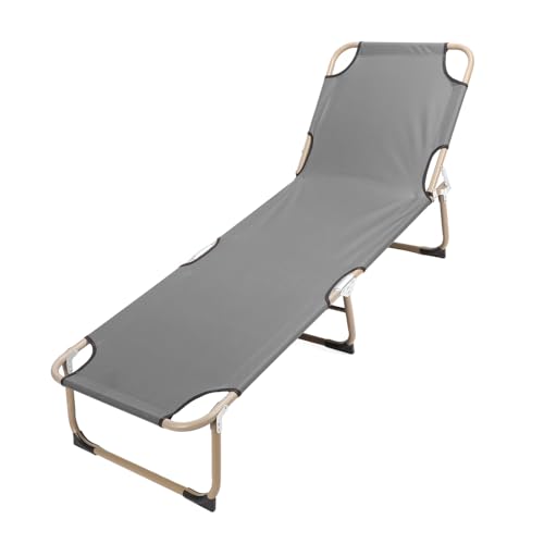 Chaise pliante réglable de camping et bureau supportant 200kg