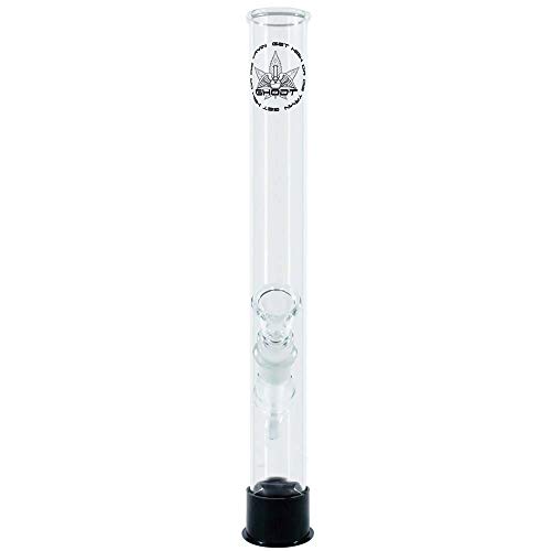 GHODT Glasbong OTT-O mit Saugnapf | sturzhemmende Bong | Bong aus Glas die Nicht umfällt | 35cm 40mm 14.5
