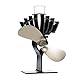Ecofan UltrAir, klassischer Stil, wärmebetriebener Holzofenventilator, 212 m³/h, 810CABBX, 20,07 cm-Blatt, Goldfarben
