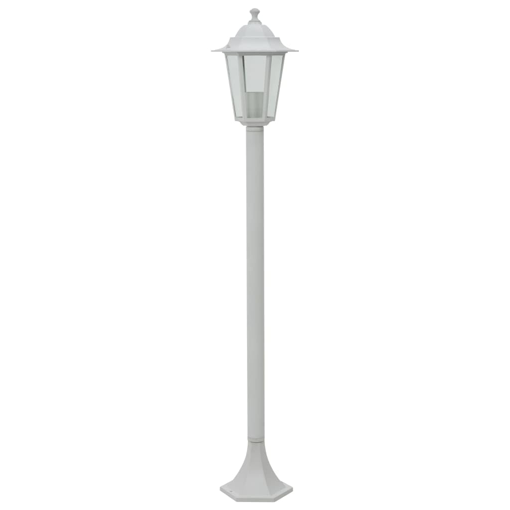 Lampione Da Giardino 2 Lampade E27 In Alluminio Bronzo - Illuminazione Esterna IP44, 220 Cm - Foto 12