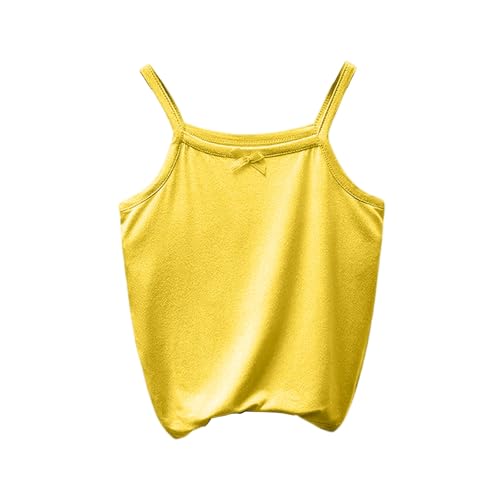 Girls' Camisole Soft Modal Sleeveless Basic Tops Summer Undershirts, Ages 1-7 Years