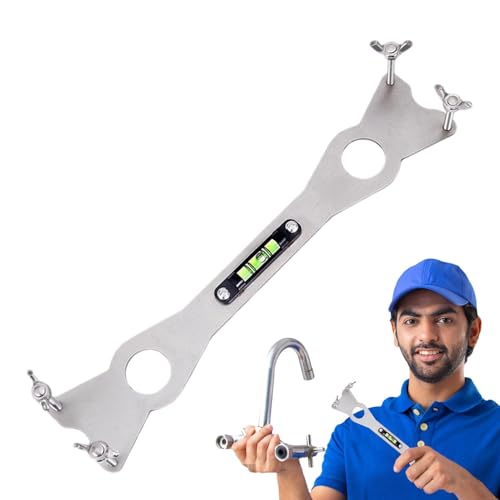 Clé de vidange de douche, clé hydraulique pour sous l'évier - Outil clé de lavabo en acier inoxydable pour plomberie | Outil de niveau, outil de robinet clé sous le l