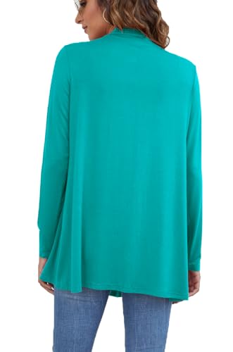 Image of Ladlop Women's Lightweight Open Front Cardigans Long Sleeve Casual Soft Drape Fall Cardigan