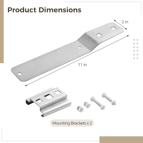 Kit de seguridad triángulo vehicular BOSREROY acero zincado miniatura 4