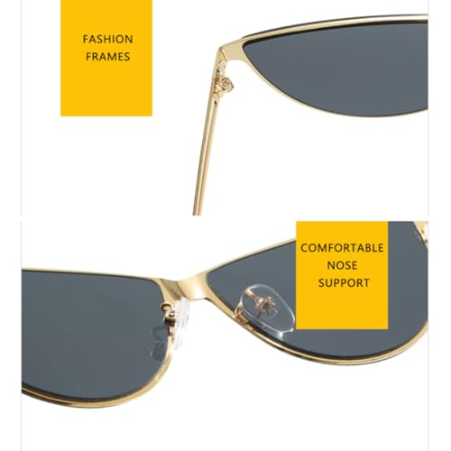 Lunettes de soleil œil de chat protection UV400 contre éblouissement