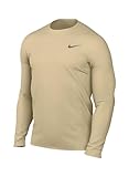 Nike Men's Team Legend Long Sleeve Tee Shirt (Medium, Team Gold)