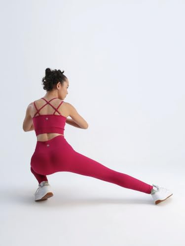 Image of CAVA Super Stretch Brami for Women | Cross-Strap, Buttery Soft, 4-Way Stretch, Breathable, Light Support | Activewear Bra Top