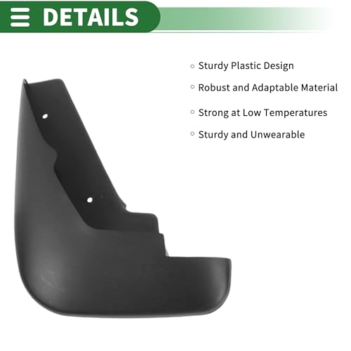 Image of Motoforti Mud Flaps Splash Guards Mud Guards for Ford Mondeo 2.0 2003-2007 W /Mount Accessories