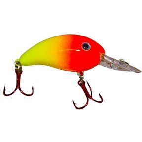 Image of Arkie Lures CD-222 220 Series Crankbait- #222 Orange Chart