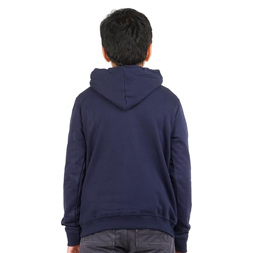 Image of Real Basics Boys Cotton Hooded Sweatshirt(Pack of 1)