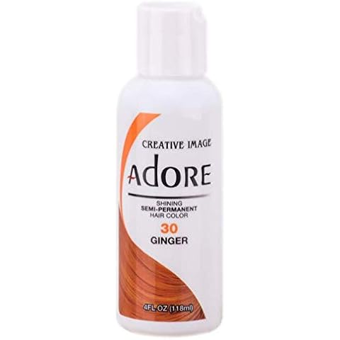 Adore Shining Semi Permanent Hair Colour, 30 Ginger Cover