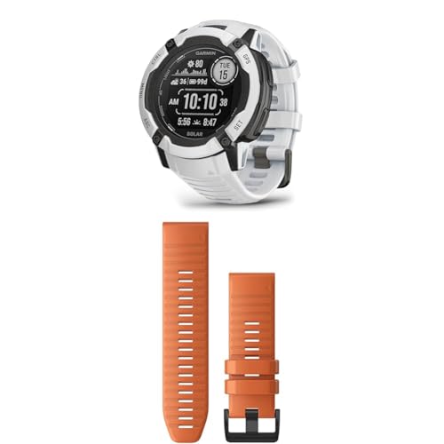 Garmin Instinct 2 Solar Surf – Waterproof GPS Smartwatch with Infinite Battery Life, Wind or Kitesurf App, Surfline & QuickFit Band