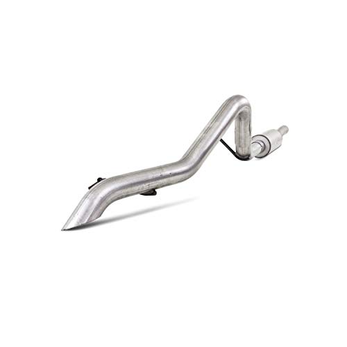 Image of MBRP S5530AL Aluminized Steel Rear Single Exit Off Road Cat-Back Exhaust System