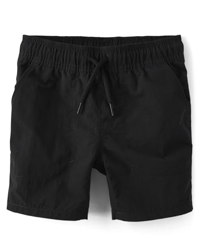 The Children's Place Boys' Quick Dry Pull on Jogger Shorts 5.5