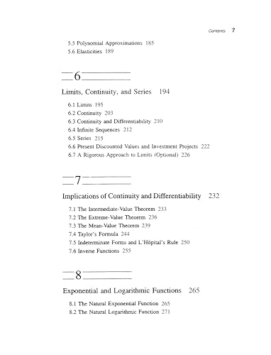 MATHEMATICS FOR ECONOMIC ANALYSIS,