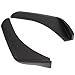 GRAND ORANGE 2PCS Universal Surface Front Bumper Lip Splitters Diffuser Winglets for Auto Car Universal Car Bumper Splitter Spoiler