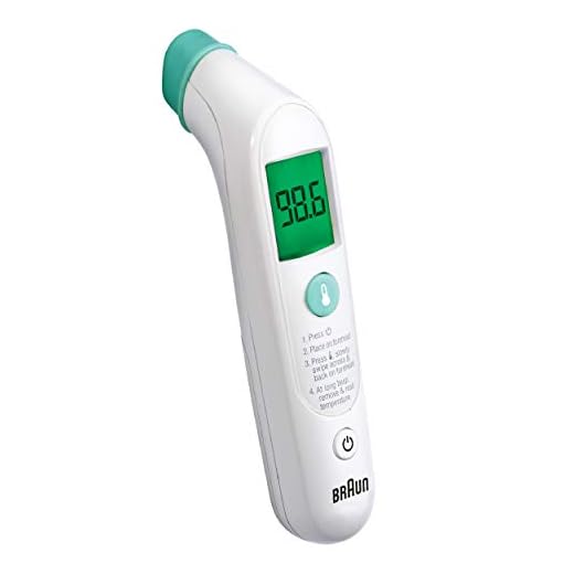 Braun TempleSwipe Digital Thermometer with Color Coded Temperature Guidance - Adults, Babies, Toddlers & Kids