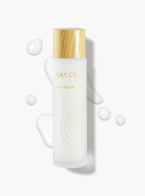 MAY COOPRaw Cream Skin Face Toner – 2-in-1 Toner & Moisturizer with 85% Maple Sap for Deep Hydration, Softening & Nourishing - Korean Skincare, Vegan Clean Beauty, 3.71 fl.oz.