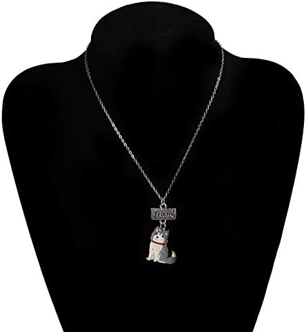Miniatura 6 de Collares para mejores amigos, dije de perro de amistad, encantador, conjunto de perros de moda, collar de metal para el día de San Valentín,