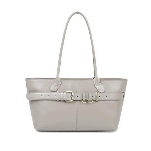 Sac cabas en cuir véritable pour femme rigide parfait pour le travail