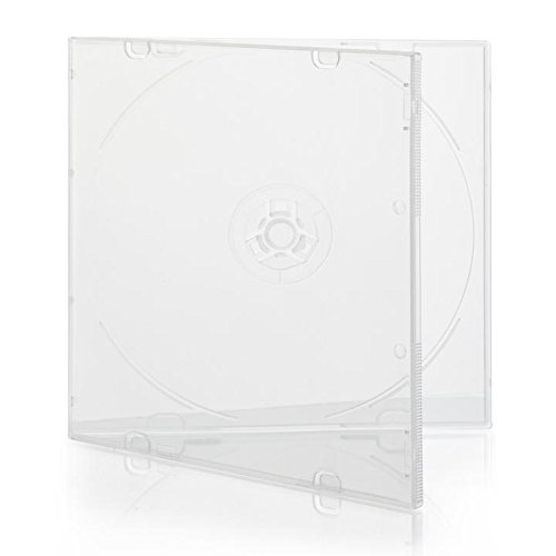 1 x Clear Flexi CD/DVD Shatterproof Case - 10.4 mm Spine Product
