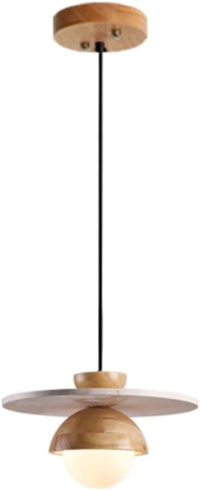 Lámpara colgante de vidrio antirreflejos de estilo japonés para evitar fatiga visual 8