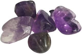 Natural Amethyst Gemstone small Pieces, Assorted Sizes and Colors, Set of 3