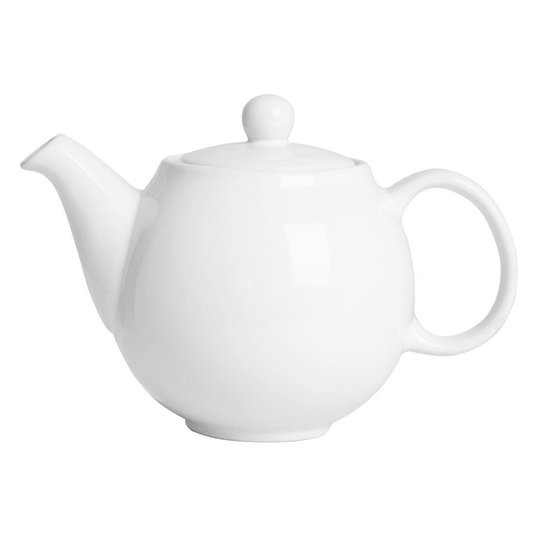 Olympia Café Teapot White - 450ml (Box 2)