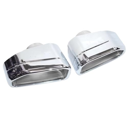 Embout d'échappement en acier noir carré résistant pour BMW X3 G01 X4