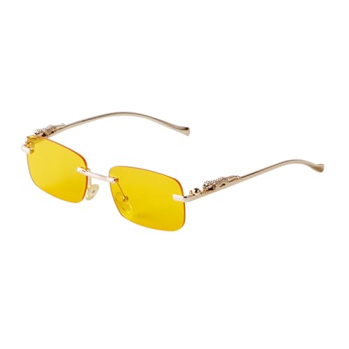 Lunettes de soleil sans monture rectangulaires pour affirmer son style et protéger son regard