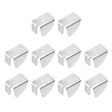 QUARKZMAN 10Pcs Supports D'tagre, 10mm Clips Mtalliques Rglables Pour tagre, Supports D'tagre En Forme De Triangle Pour