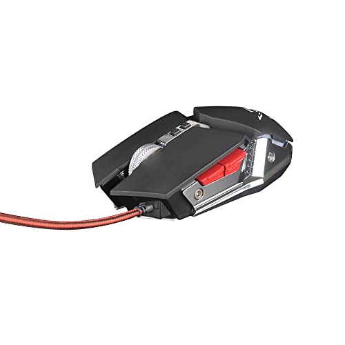 Ratón para videojuegos We con 6400 dpi y 8 botones configurables
