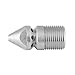 Pressure Sewer Cleaning Stainless Steel SS304 Jetter Nozzle for Industrial Pipe and Tube Cleaning 3/8BSP Male Thread