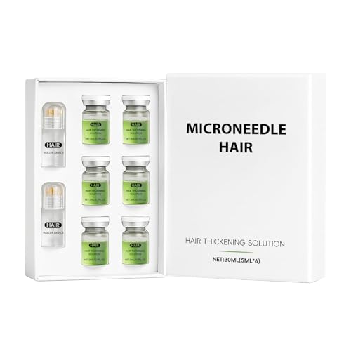 Hair Regrowth System, Advanced Hair Growth Serum with Biotin, Ginseng, Eclipta Prostrata, Peppermint & Ginger Root | Supports Thicker, Stronger Hair for Men & Women