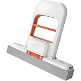 Mini Rodo Dobrável Multifuncional para Bancadas, Espelhos e Pequenos Espaços – Sistema Push-Pull com Esponja Absorvente e Armazenamento Compacto