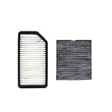 Car Air Conditioning 28113-1J000 97133-2K000 Air Filter Cabin Filter Kit for Kia Soul 2009-2015