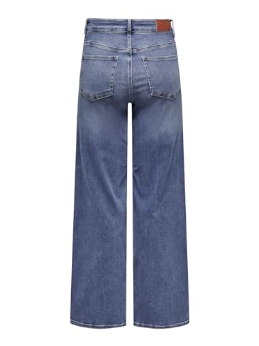 ONLY ONLMADISON Blush HW Wide DNM CRO372 NOOS voor dames - Afbeelding 3