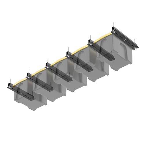 TORACK Garage 16 inch Studs Ceiling Bin Storage Rack