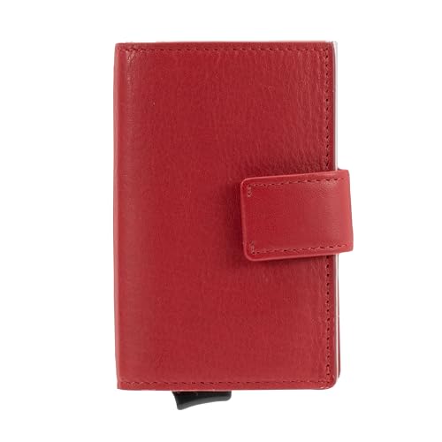 Porte-cartes RFID Maître F3 c-three en cuir contre le piratage