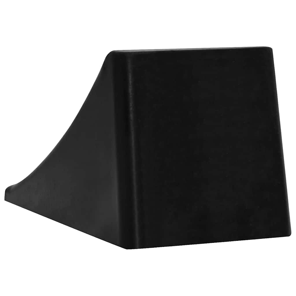 Gummiradkeile Set 4 Stk. 16 x 9 x 9 cm Unterlegkeile für Auto Transporter Lkw Pkw zur Ladungssicherung und Wegrollschutz