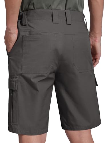 FREE SOLDIER Men's Hiking Cargo Shorts Water Resistant Quick Dry Lightweight Shorts for Hiking Cargo Casual with 8 Pockets2