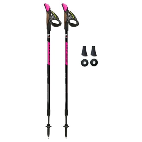 Bastones FIZAN Speed Swift de senderismo unisex para adultos que reducen el dolor de rodillas