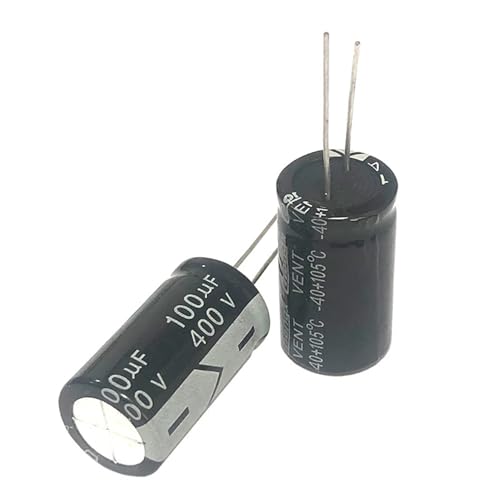 Condensateur électrolytique en aluminium 400 V, lot de 20 pièces pour soudure sur circuit imprimé