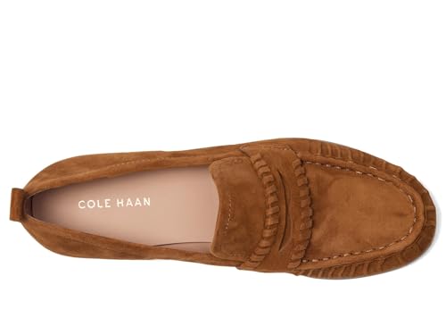 Cole Haan Cole Haan Women's Shoes - Danby Travel Penny Loafer, Tobacco Suede, 9.5-B US