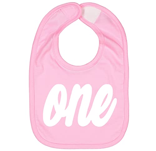 Aiden's Corner Handmade Cute Baby Boy Girl One First Birthday Smash Cake Bibs - Infant 1st Birthday Bibs