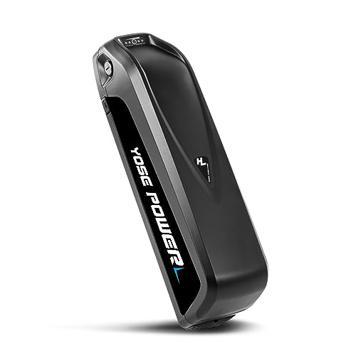 Yose Power Ebike Battery 36V 13Ah Down Tube Battery | For 200W-1000W Motor, with USB Port, Safe...