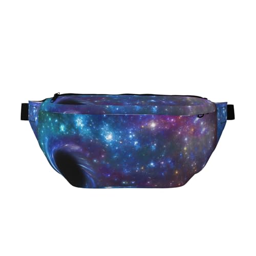 Sac banane de course galaxie réglable pour running nocturne et sport