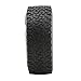 RC Rubber Tires, 4Pcs 1.55 Inch Soft Rubber Wheel Tires for CC01 LC70 LC80 1/18 Air UTB18