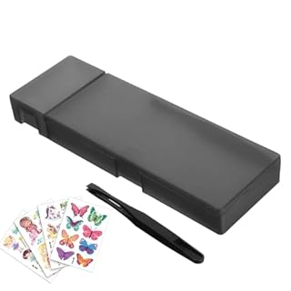 Model Decals Moisturizing Box With Wet Palette Portable Water Decals Sticker Moisturizing Box, Complete Set With Sponge, Tweezers, And Painting Tool For Precise Model And Miniature Painting