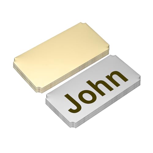 Plaques nominatives en acier pour personnaliser les portes de votre maison